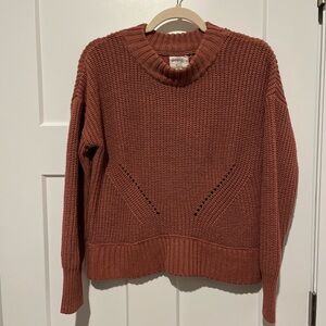 Hippie Rose Brick Sweater